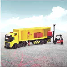 Camion DHL con luce e suono - Dickie Toys immagine 3