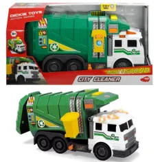 Camioncino della spazzatura 39cm con luce e suono - Dickie Toys