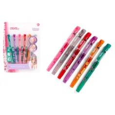 Canenco: Create It! Set di penne gel per tatuaggi da 6 pezzi