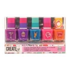 Canenco: Create it! Set di smalti per unghie da 5 pezzi con colori cangianti immagine 1