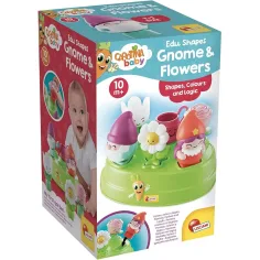 Carotina baby: Gioco di incastro forme nani e fiori - Lisciani
