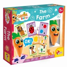 Carotina baby: Gioco educativo A Farm con penna interattiva - Lisciani