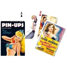 Carta rummy esclusiva - Pin-ups 1x55 carte - Piatnik