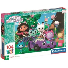 Casa delle bambole Gabi 104 pezzi supercolor puzzle - Clementoni