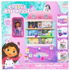 Casa delle bambole Gabi: Set di plastilina con casa delle bambole assemblabile
