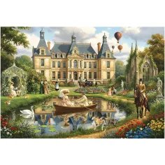 Castello sulla riva - puzzle da 1500 pezzi - Trefl immagine 2