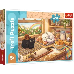 Cattivi gattini puzzle da 100 pezzi - Trefl