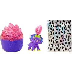 Cave Club: Sorprese di creature preistoriche in uova di cristallo brillanti in diverse varianti - Mattel immagine 2