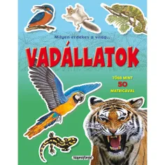 Che interessante è il mondo... Album di adesivi di animali selvatici