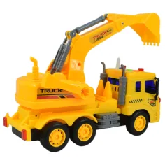 City Truck: Camion con benna con luce e suono 1/18 immagine 4