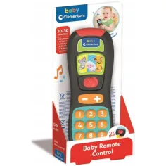 Clementoni Baby: Il mio primo telecomando giocattolo per bambini con effetti di luce e suono