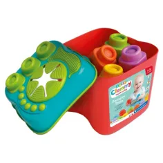 Clemmy Scatola sensoriale con mattoncini morbidi gioco educativo - Clementoni immagine 2
