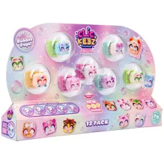 Clickeez: Gioco antistress 12 pezzi - 3ª serie