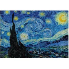 Collezione Museo: Van Gogh - Puzzle HQC 1000 pezzi con poster - Clementoni immagine 2