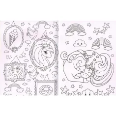Colora con i diamanti - Unicorni immagine 3