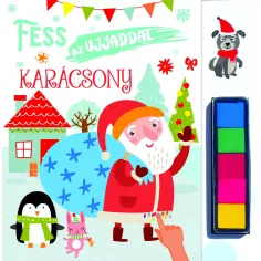 Colora con il tuo dito libro da colorare - Natale