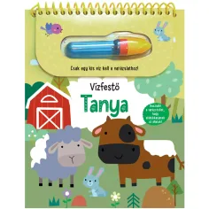 Colora con l'acqua: quaderno da colorare della fattoria