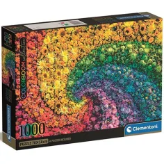 Colorboom Collection: Vortice di Fiori puzzle da 1000 pezzi - Clementoni