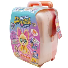 Compagni di viaggio – Bree SunShine Napsugár Letti peluche con valigia e cuscino immagine 1