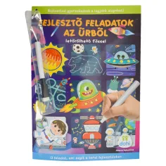 Attività di sviluppo dallo spazio con 13 attività e pennarello cancellabile - D-Toys