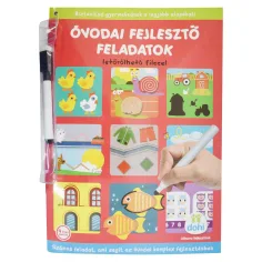 Attività di sviluppo prescolare cancellabili con pennarello - D-Toys