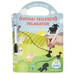 Attività di sviluppo prescolare da cancellare con un pennarello - D-Toys