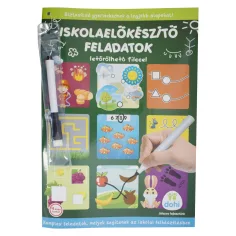 Attività di preparazione per la scuola con pennarello cancellabile - D-Toys