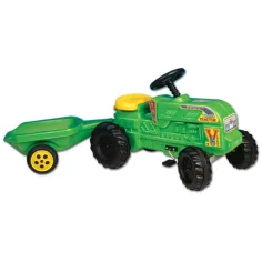 Trattore contadino con rimorchio - D-Toys