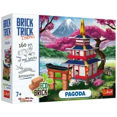 Costruire con i mattoncini: Pagoda 160 pezzi gioco di costruzione - Trefl immagine 1