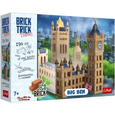 Costruisci Big Ben con i mattoncini: gioco di costruzione da 290 pezzi - Trefl immagine 1