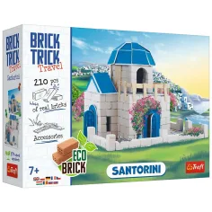 Costruisci con i mattoncini: Santorini gioco di costruzione da 210 pezzi - Trefl immagine 1