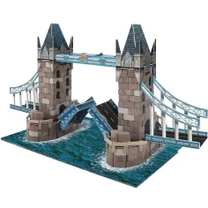 Costruisci con i mattoncini: Tower Bridge gioco di costruzione da 290 pezzi - Trefl immagine 2
