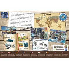 Costruisci con i mattoncini: Tower Bridge gioco di costruzione da 290 pezzi - Trefl immagine 4