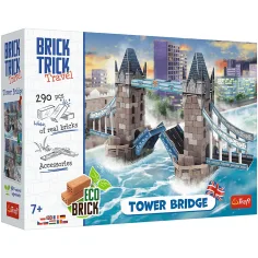 Costruisci con i mattoncini: Tower Bridge gioco di costruzione da 290 pezzi - Trefl immagine 1
