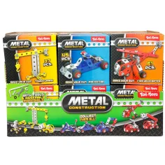 Costruzione metallica: Gioco di costruzione con veicoli in metallo in diverse varianti 1 pezzo immagine 1