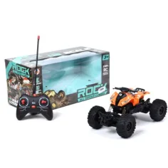 RC Crawler Quad radiocomandato con luce 1/24