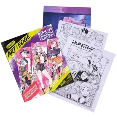 Crayola: Art With Edge - K-Pop Cacciatori di Demoni libro da colorare e poster immagine 2