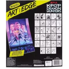 Crayola: Art With Edge - K-Pop Cacciatori di Demoni libro da colorare e poster immagine 4