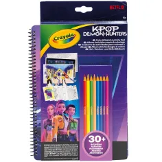 Crayola: Color & Sketch - K-Pop Cacciatori di Demoni set creativo per disegno e colorazione