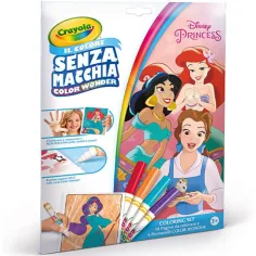 Crayola: Color Wonder Disney principesse libro da colorare senza macchie immagine 1