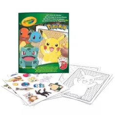 Crayola: Colore & Adesivo - Pokémon attività