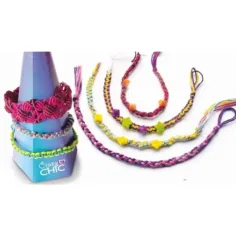 Crazy Chic: Set per creare braccialetti dell'amicizia - Clementoni immagine 2