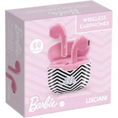 Cuffie Bluetooth rosa senza fili Barbie - Lisciani