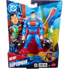 DC Action Figure - Figura interattiva di Superman 17cm - Mattel immagine 1