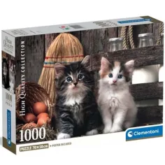 Deliziosi gattini HQC puzzle da 1000 pezzi - Clementoni