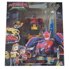 Dinoster Fusion Raptor Tron figura robot immagine 1