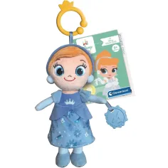 Disney Baby Cenerentola figura di peluche con sonaglio 28cm - Clementoni