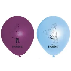 Disney: Frozen 2. Set di palloncini da 8 pezzi 28cm