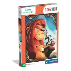 Disney Il Re Leone puzzle supercolor da 104 pezzi - Clementoni