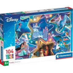 Disney Momenti Magici puzzle Supercolor da 104 pezzi - Clementoni